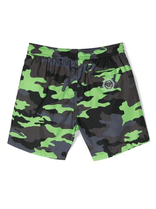 Boxer bambino camouflage PHILIPP PLEIN | 2ML002LKA0784542